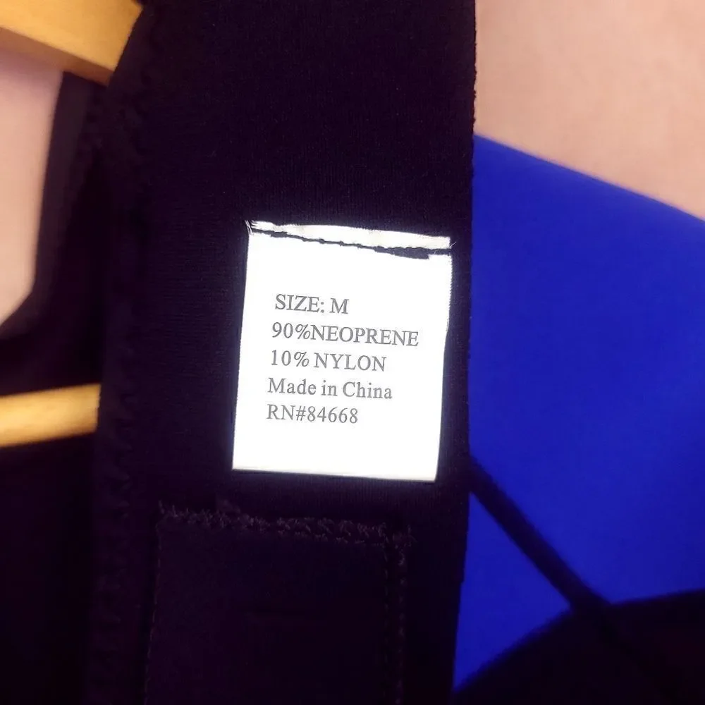 Hydropro 3.0 Black Blue Short Sleeve Wetsuit Size Medium